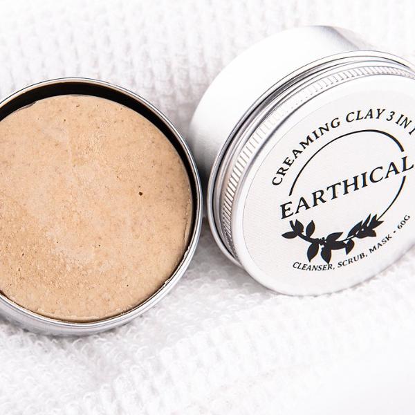 3 in1 Creaming Facial | Creaming Clay Cleanser | Earthical New Zealand