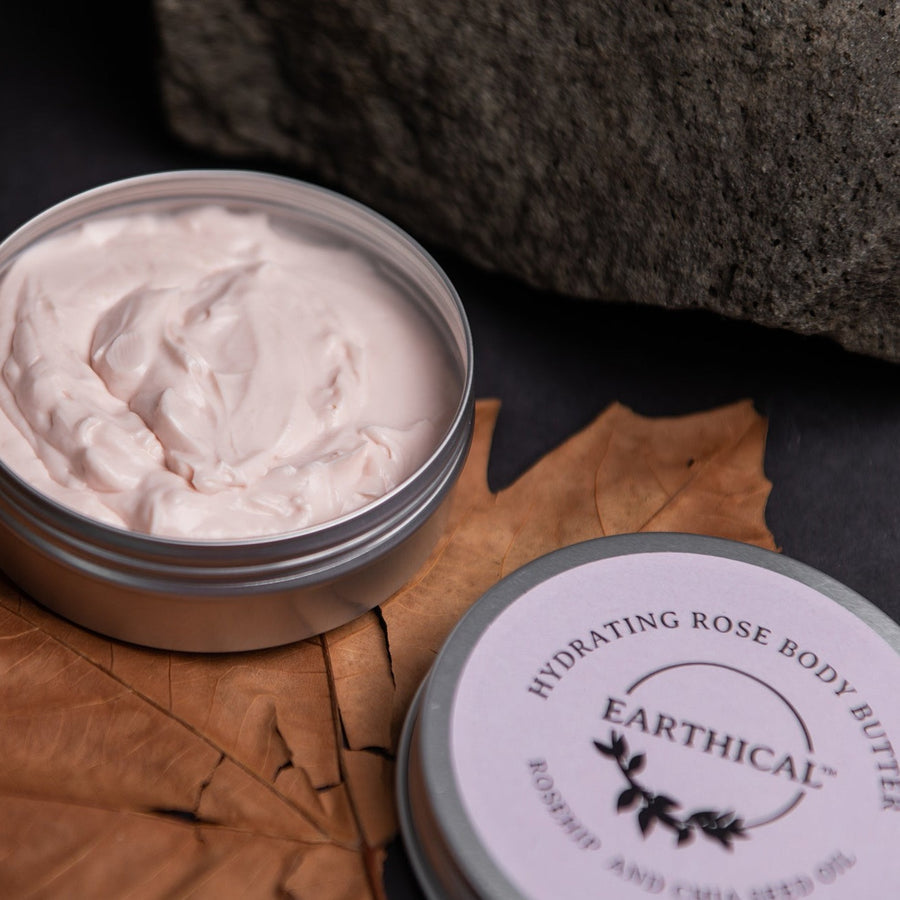 Hydrating Rose Body Butter | Earthical Butter | Earthical New Zealand